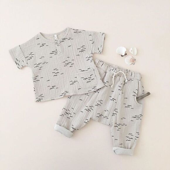 Rylee + Cru Birds set 6-12m - Picture 1 of 5